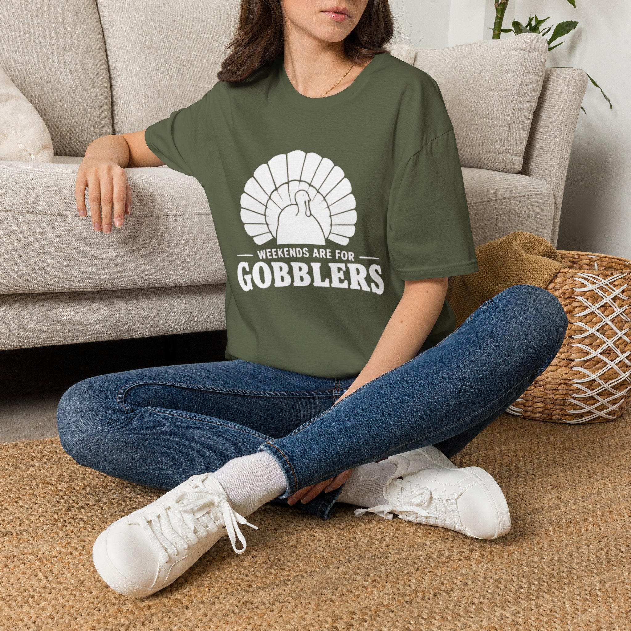 Weekends Are for Gobblers T-Shirt — Vintage Turkey Tee