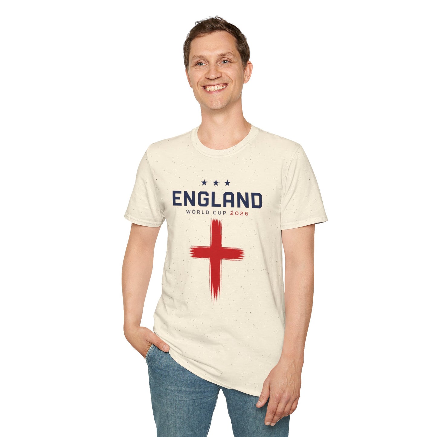 England World Cup 2026 T-Shirt — St. George Cross Football Fan Tee