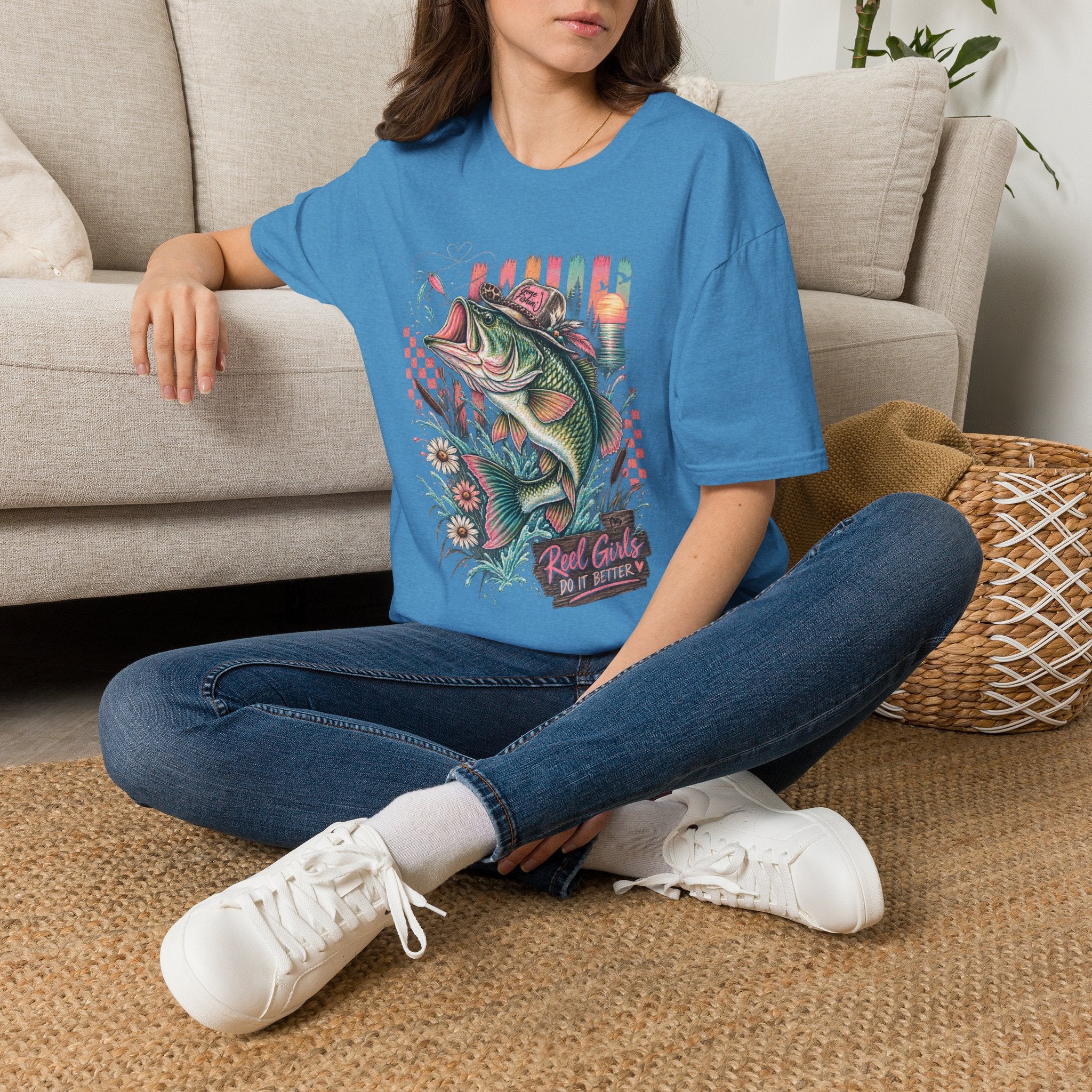 Reel Girls Do It Better Fishing Tee 🎣🩷