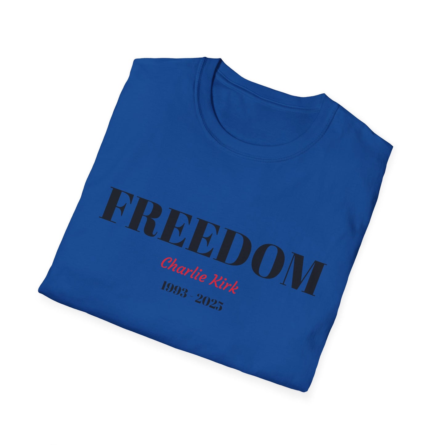 Unisex T-Shirt Charlie Kirk Freedom Shirt