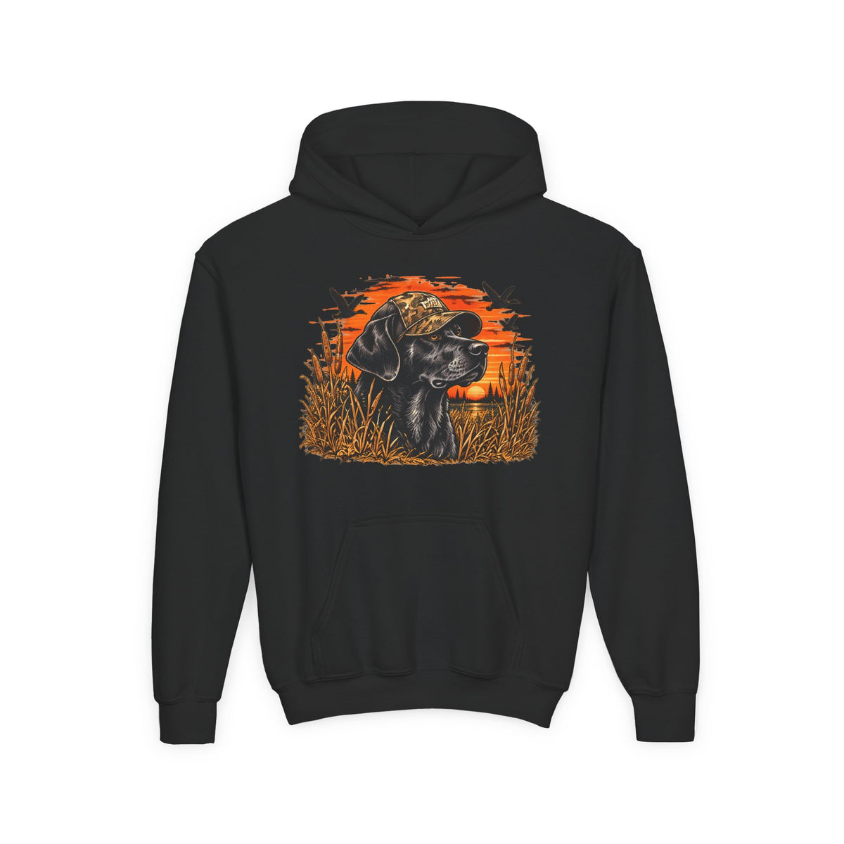 Sunset Retriever Kids Hoodie