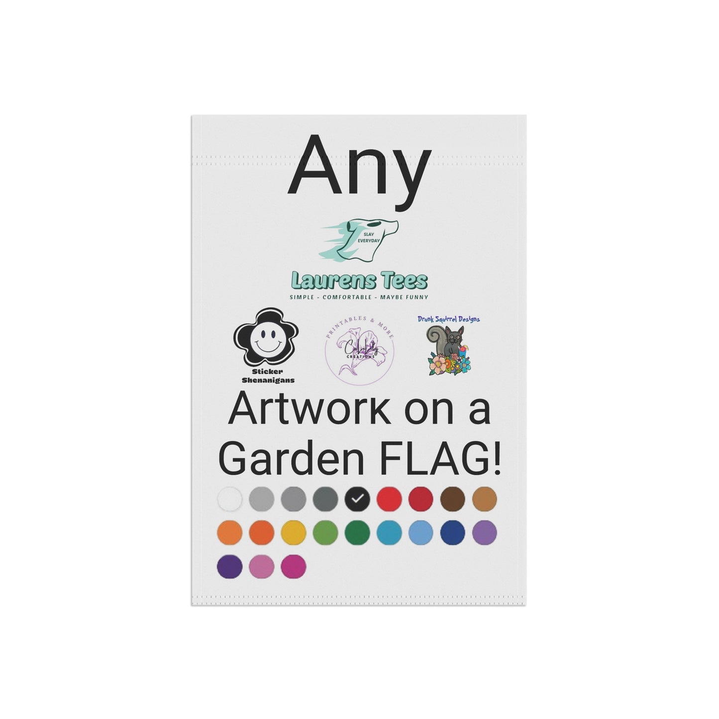 Custom Garden & House Banner