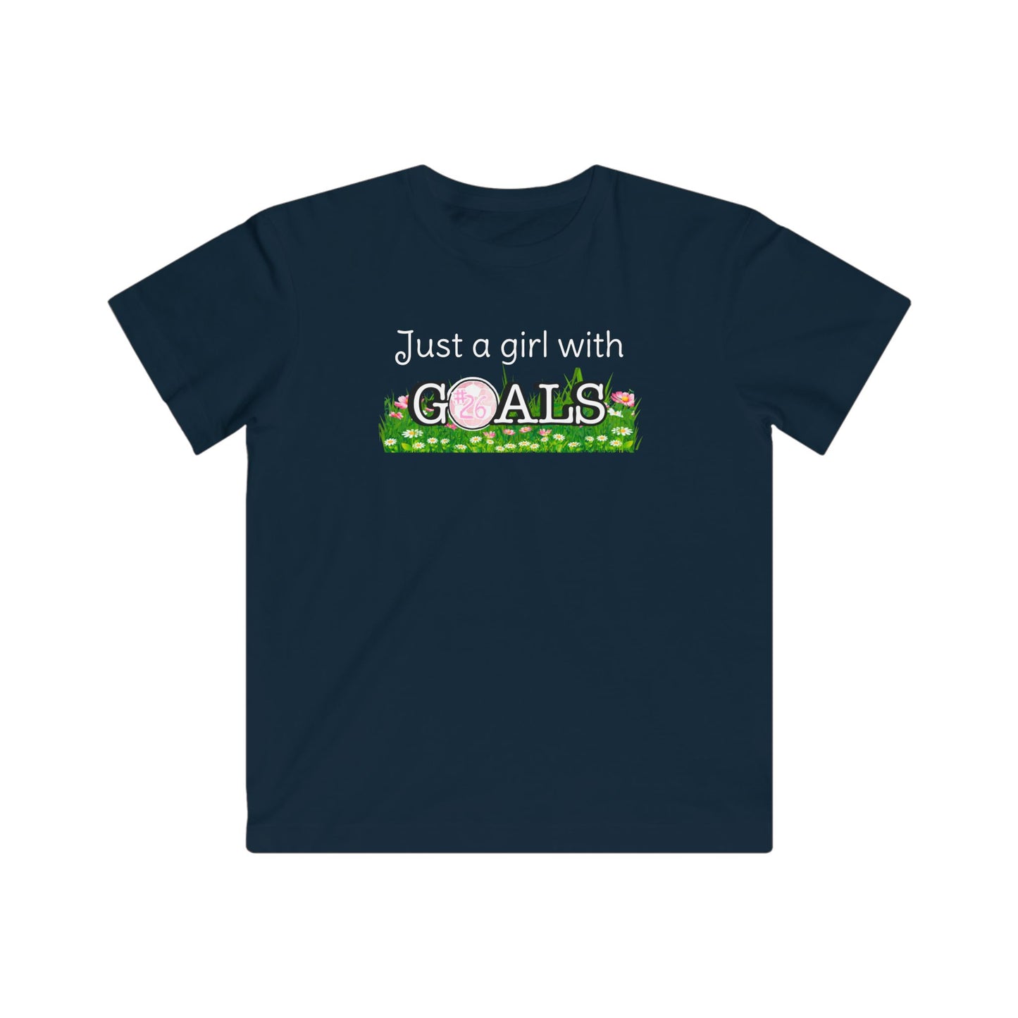 Kids Goals Graphic Tee - Perfect for Young Soccer Fans