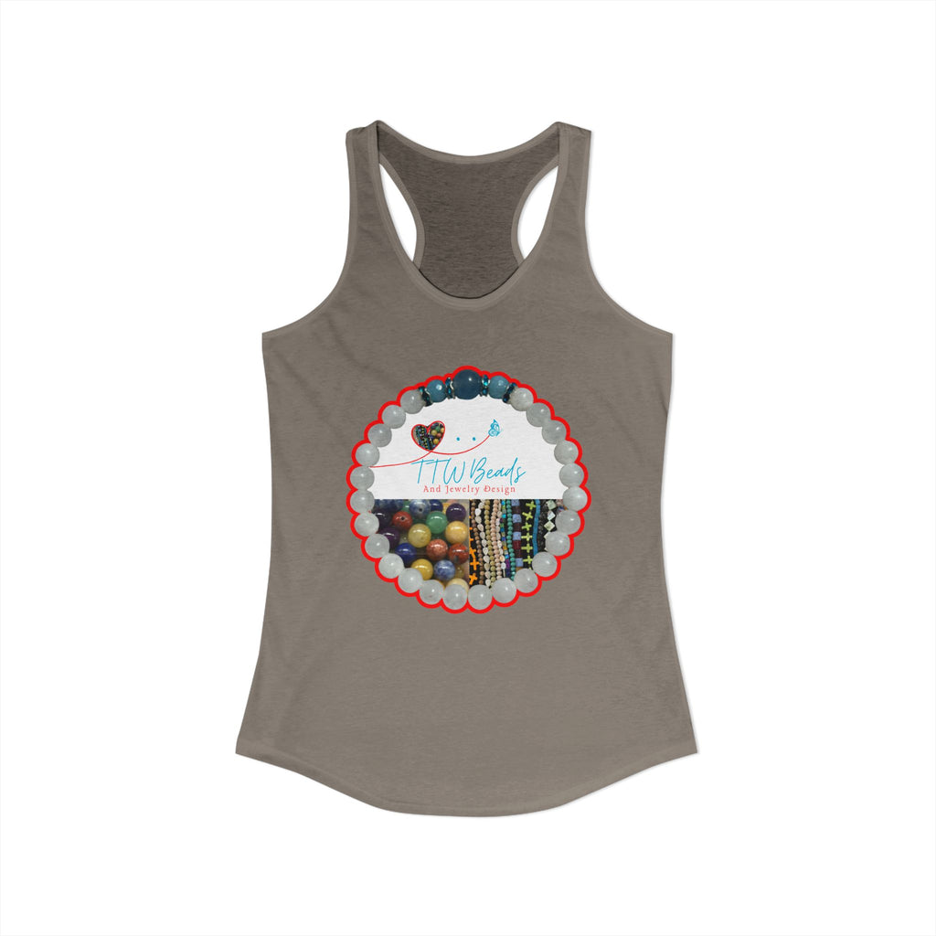 Women's Ideal Racerback Tank TTW GOULD