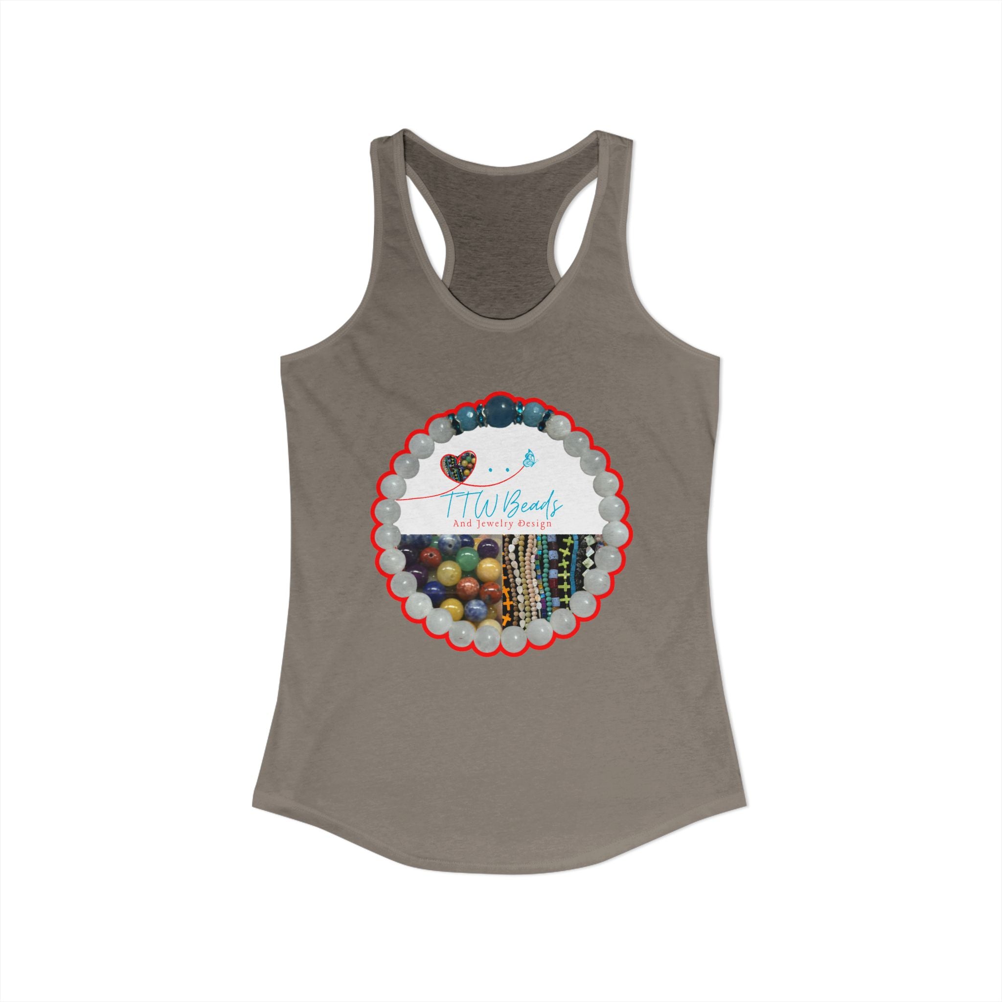 Women's Ideal Racerback Tank TTW GOULD