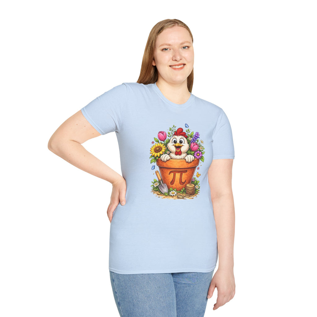 Comical Chicken Pot Pie T-Shirt — Funny Pie Lover Graphic Tee