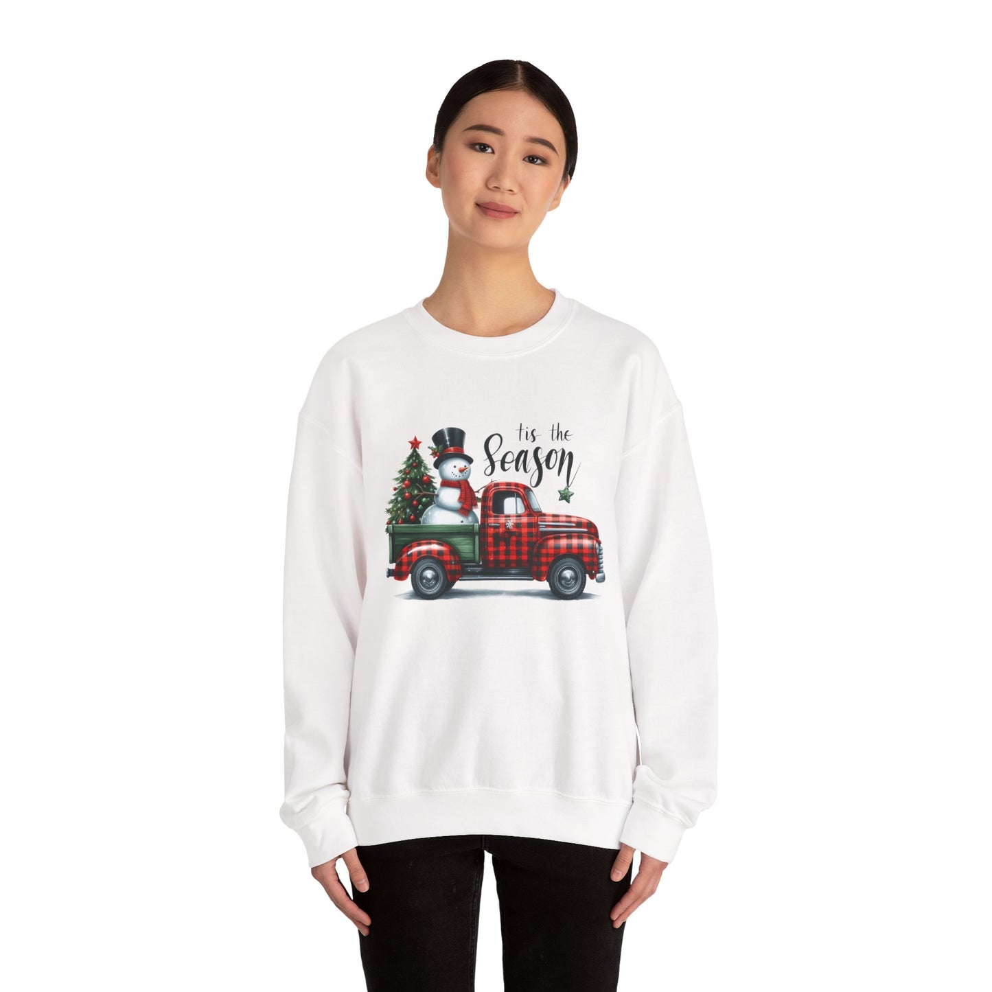 Snowman Truck Sweatshirt