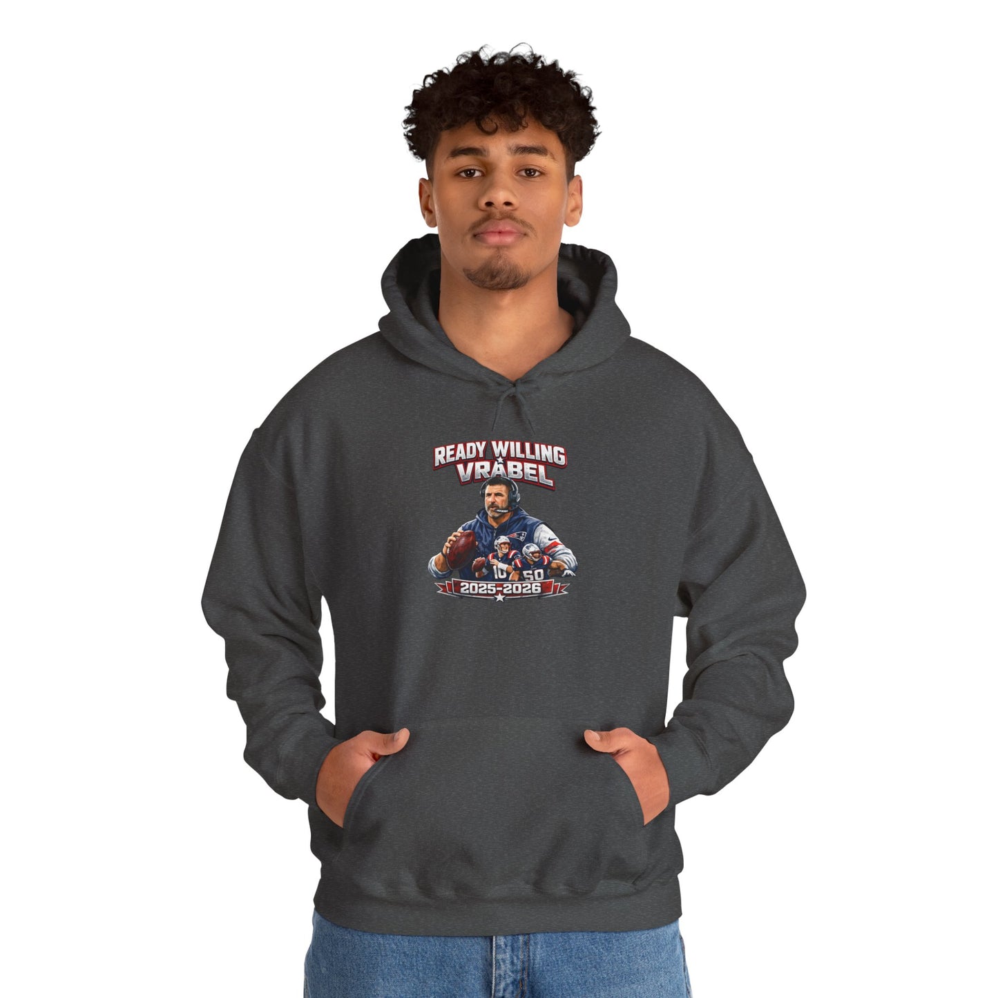 Ready Willing Vrabel Hoodie — Coach Tribute Pullover