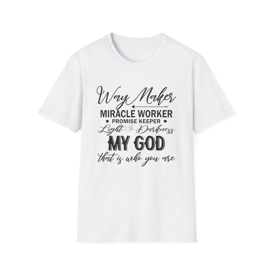 Way Maker - Unisex Softstyle T-Shirt