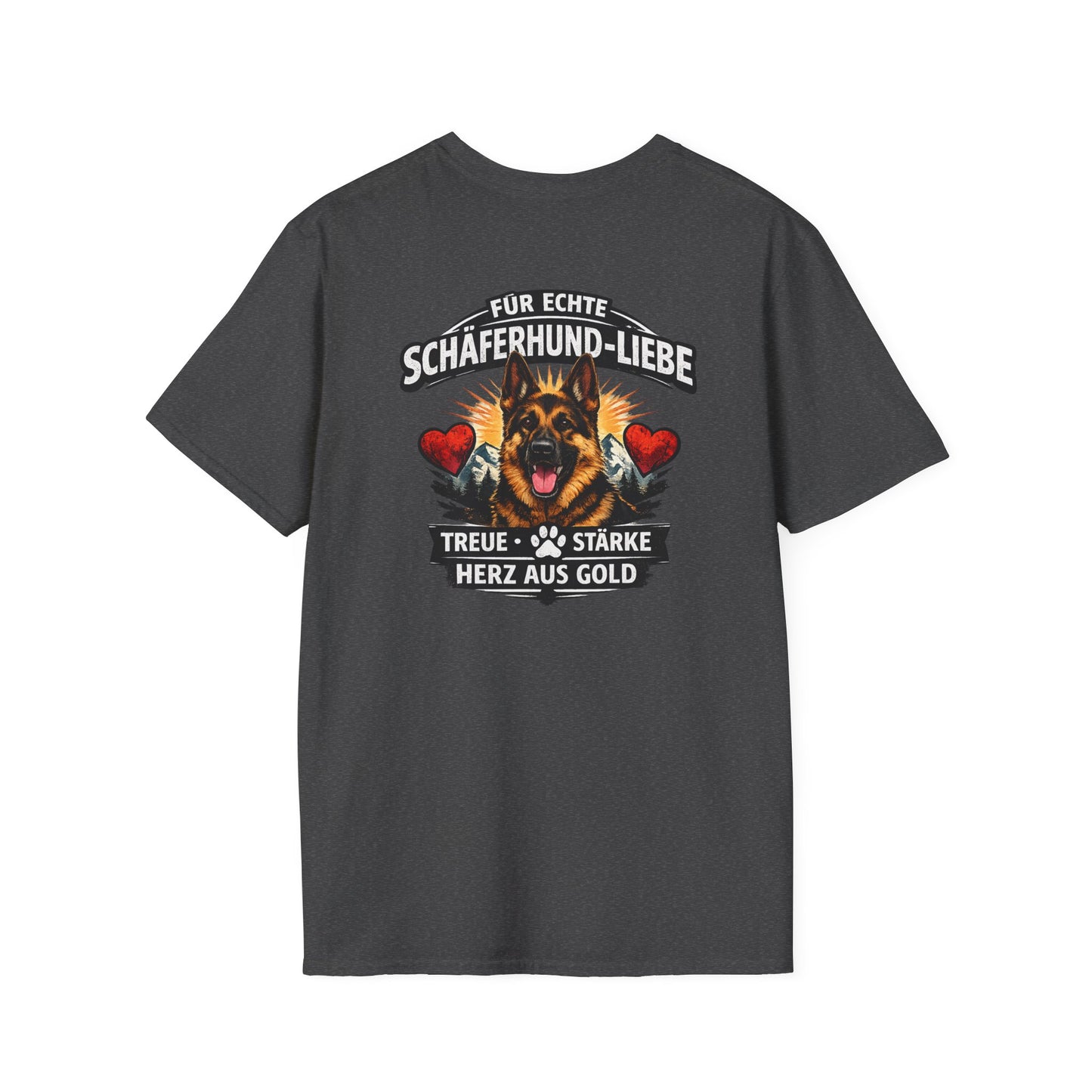 German Shepherd Loyalty T-Shirt — "Loyalty, strength, and a heart of gold"