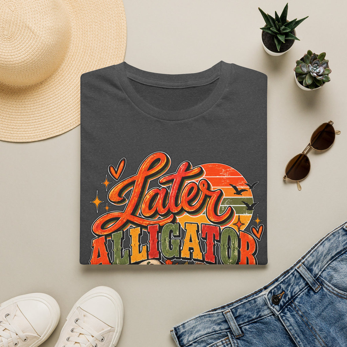 Later Alligator Fall Graphic Tee