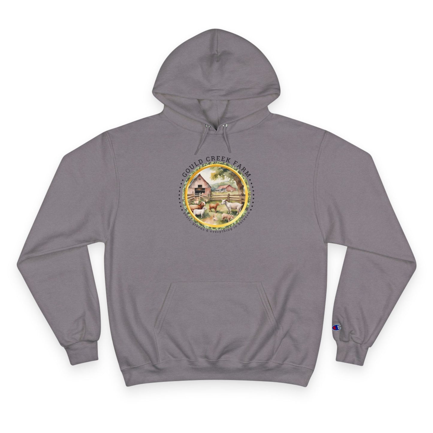 Gold Creek Farm Champion Hoodie - Cozy Outdoor Style