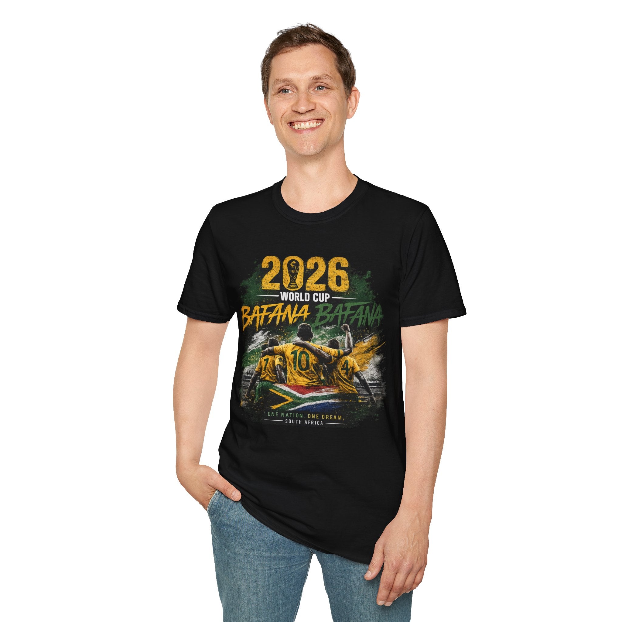 2026 World Cup Bafana Bafana T-Shirt – South Africa Soccer Fan Tee