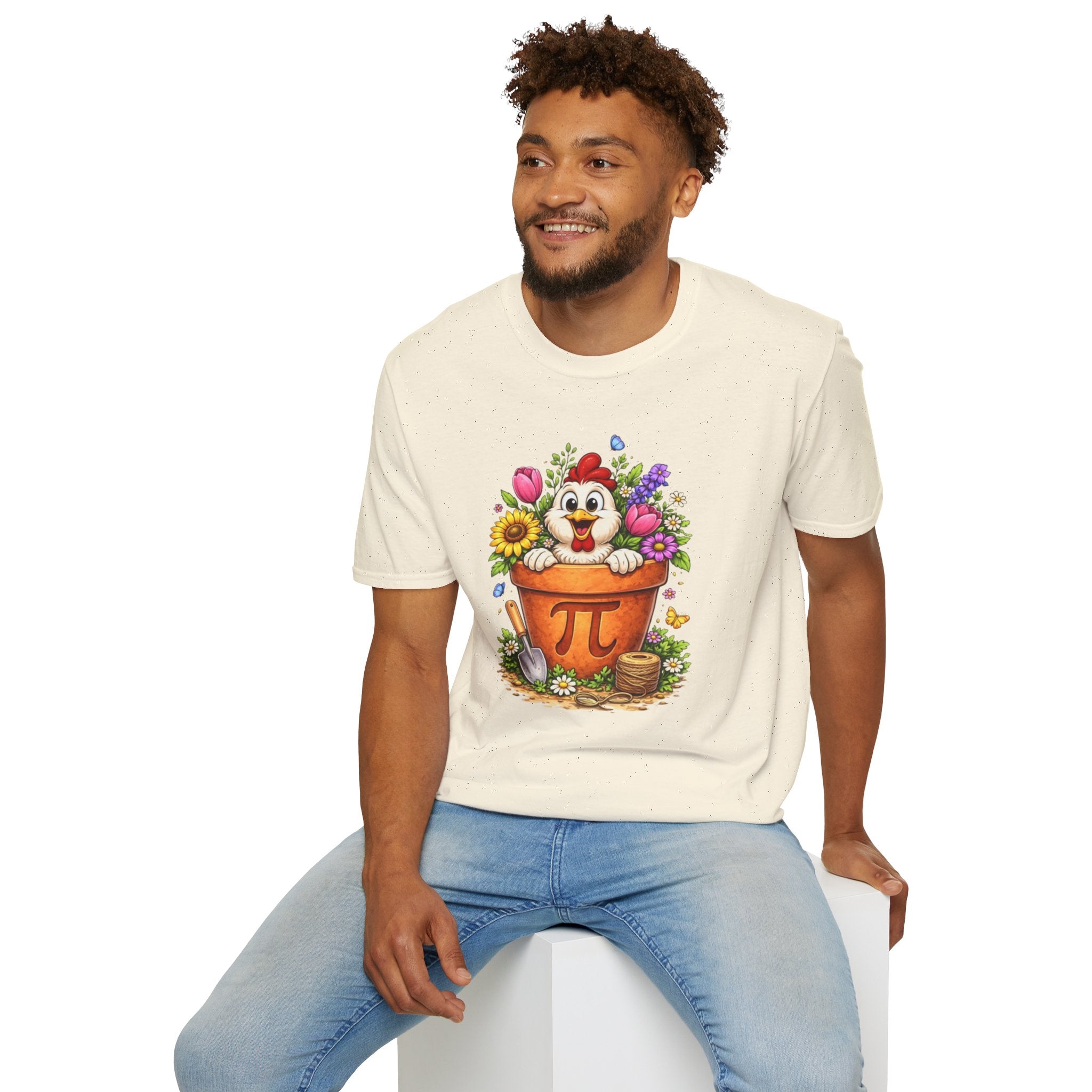 Comical Chicken Pot Pie T-Shirt — Funny Pie Lover Graphic Tee