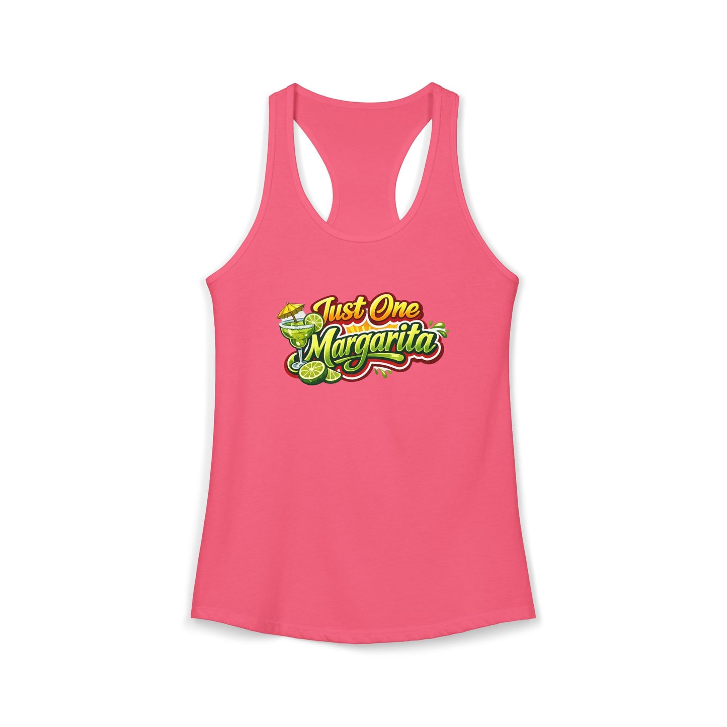 Just One Margarita Racerback Tank — Women's Margarita Tank Top