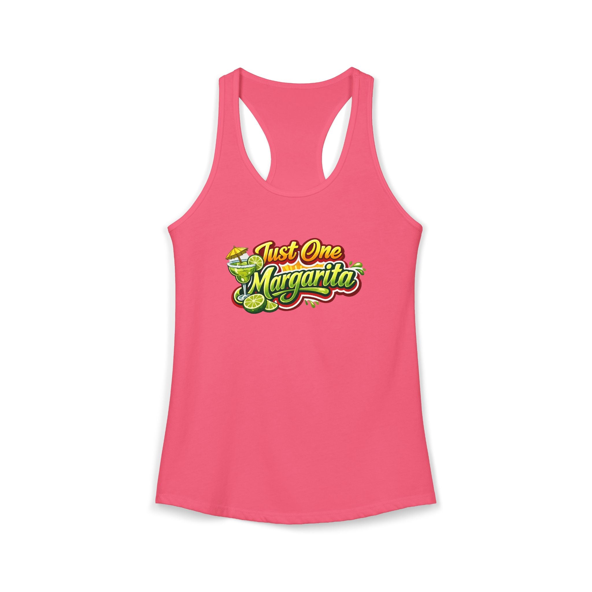 Just One Margarita Racerback Tank — Women's Margarita Tank Top