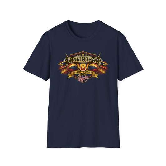 Cunningham 8 Security Services Vintage Logo T-Shirt