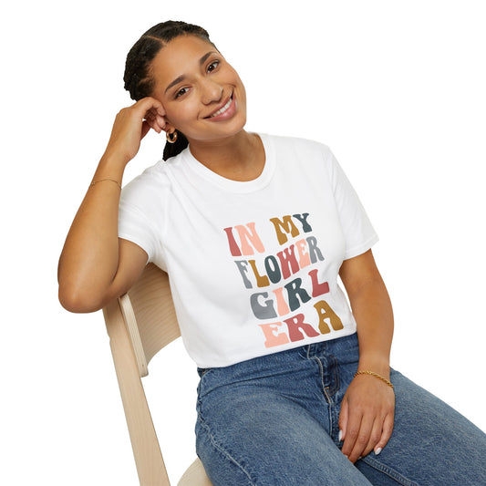 Flower Girl Bridal Party T-Shirt