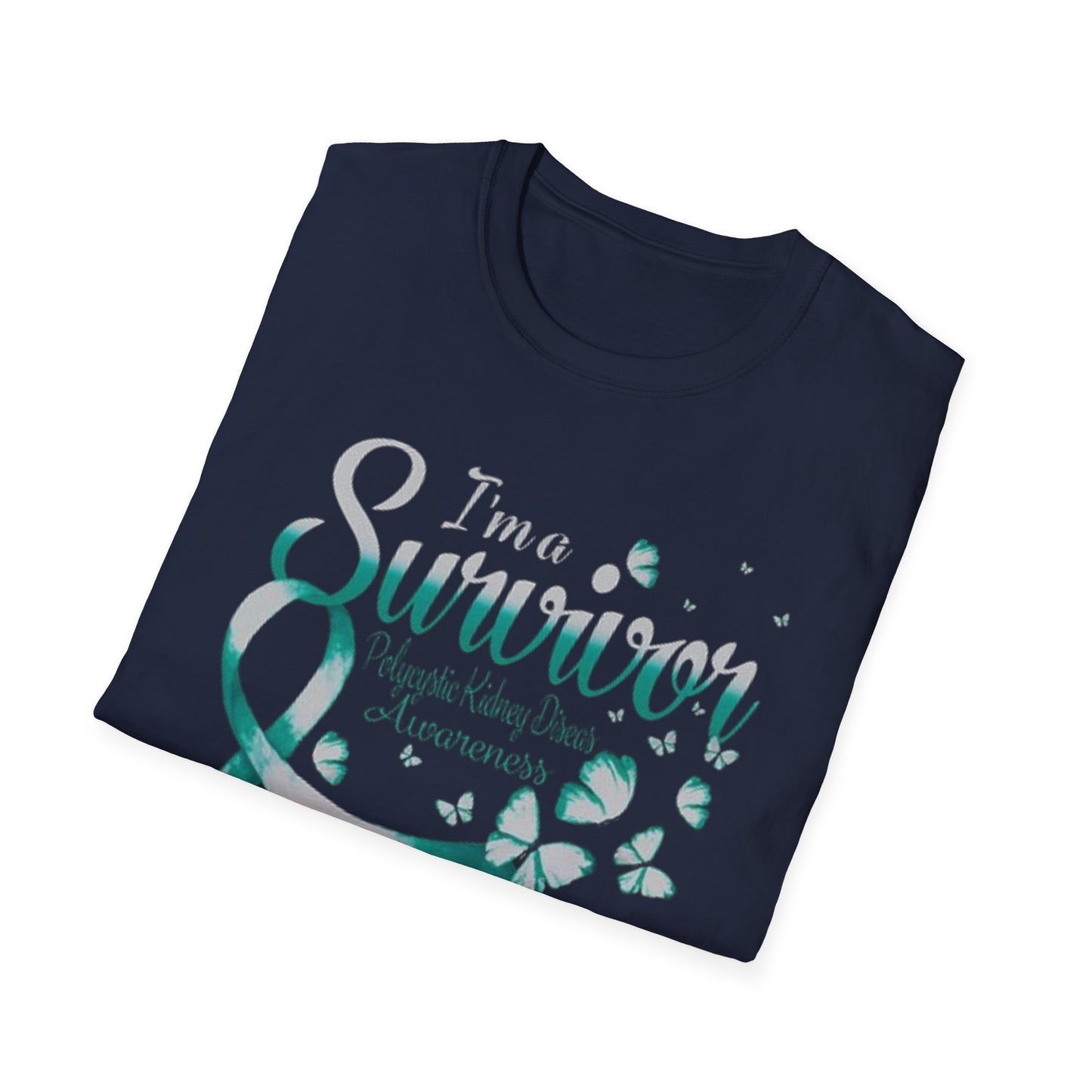 I’m a survivor PKD Awareness - Unisex Softstyle T-Shirt