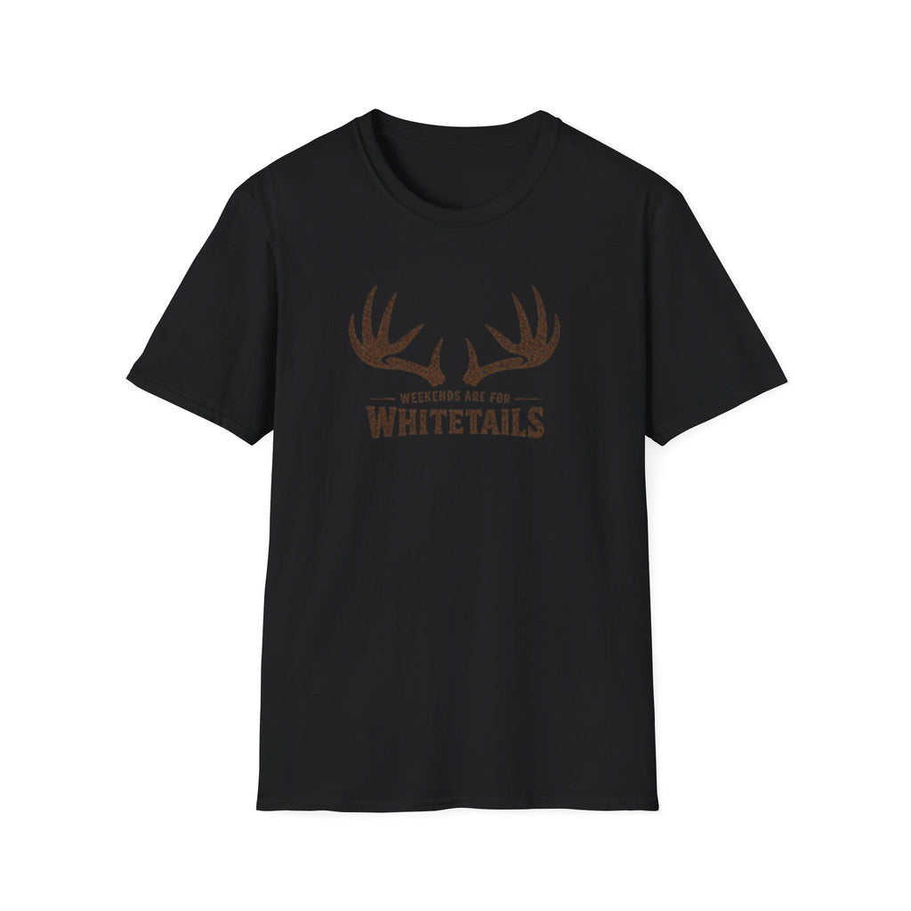 Whitetails Antler Tee — "Weekends Are For Whitetails" Hunting T‑Shirt