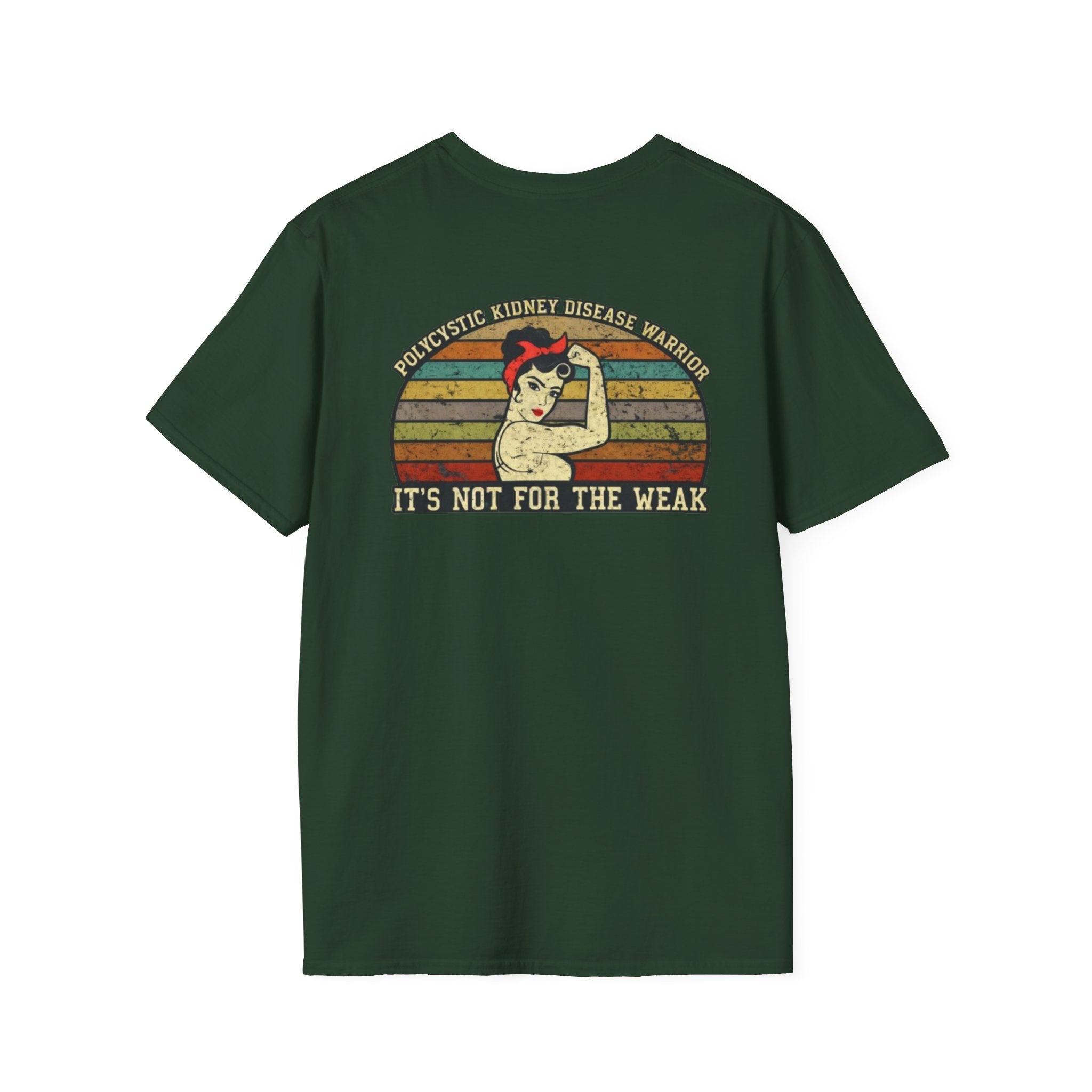 PKD Warrior Rosie the Riveter T-Shirt