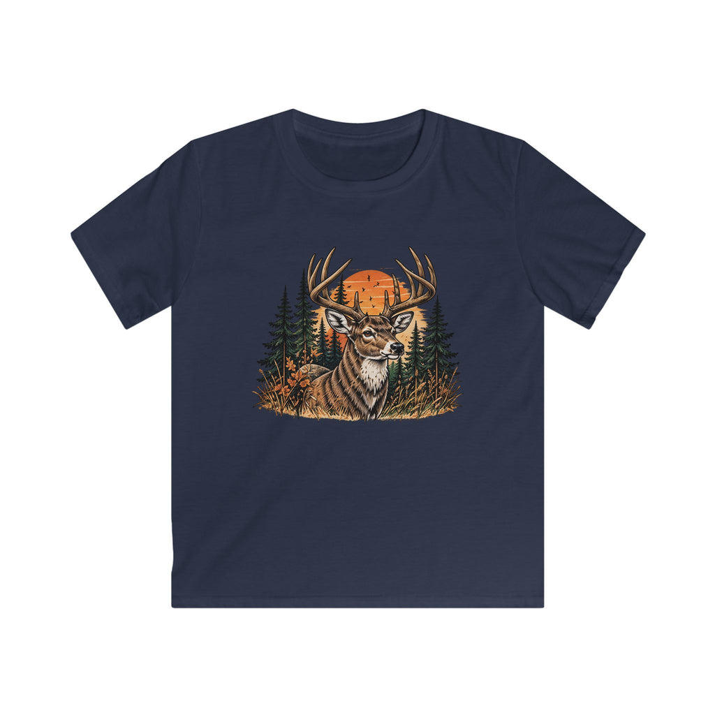 Wild Buck Sunset Youth Softstyle Tee