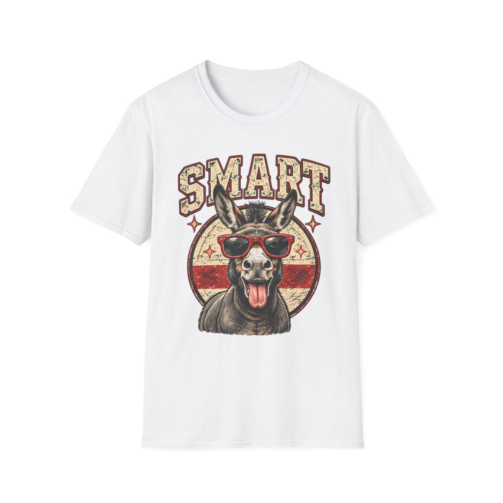 Smart Ass – Funny Donkey Vintage Graphic Tee