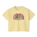 Caregiver — Same Heart, Different Title | Comfort Colors Boxy Tee