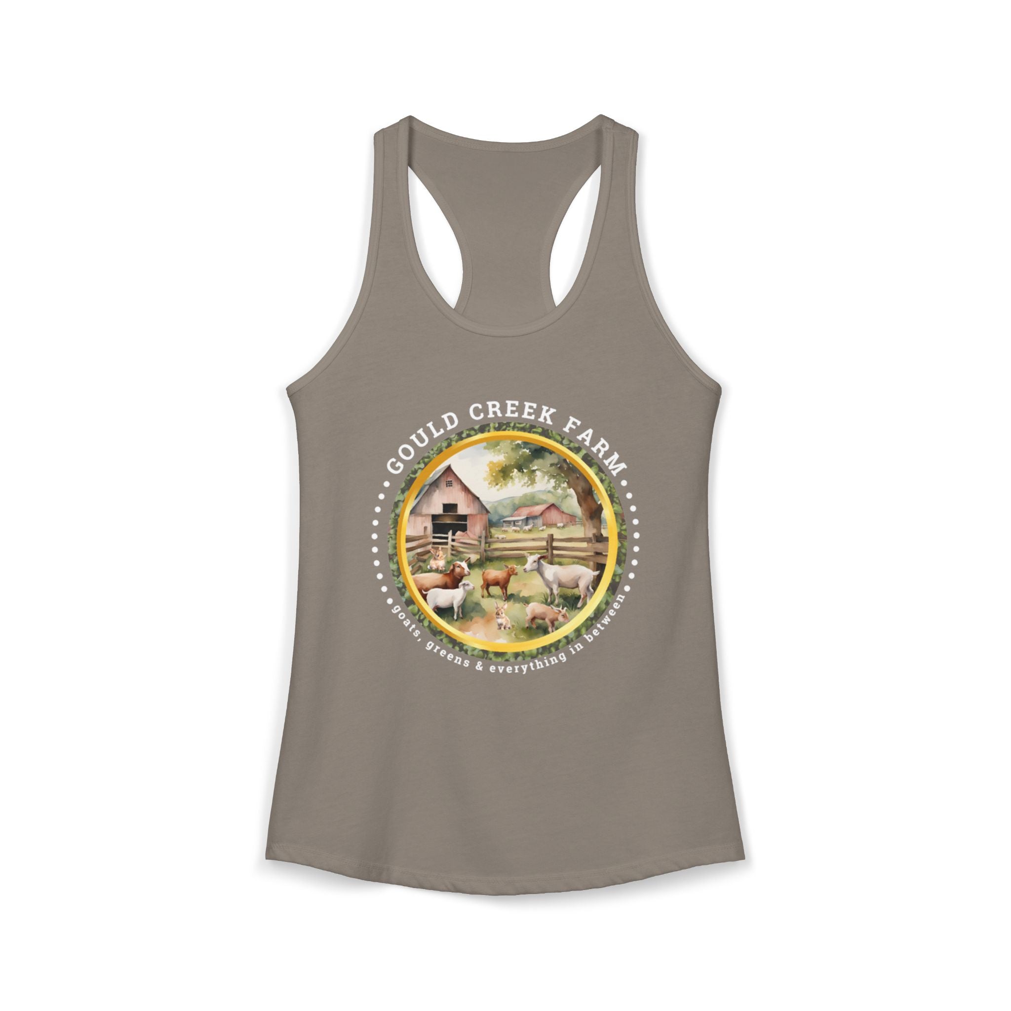 Women's Ideal Racerback Tank Gould creek farm
