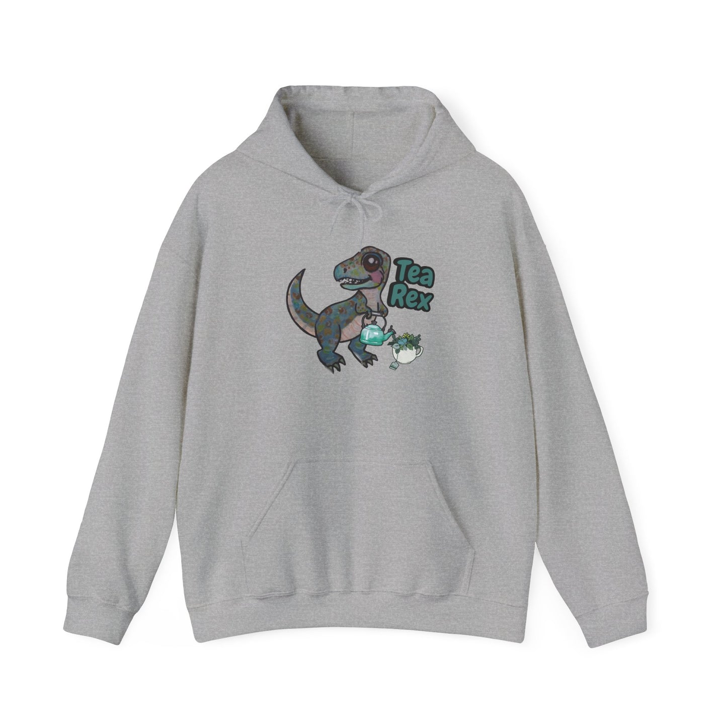 Funny Teacher Dinosaur Hoodie - Unisex Heavy Blend Sweatshirt