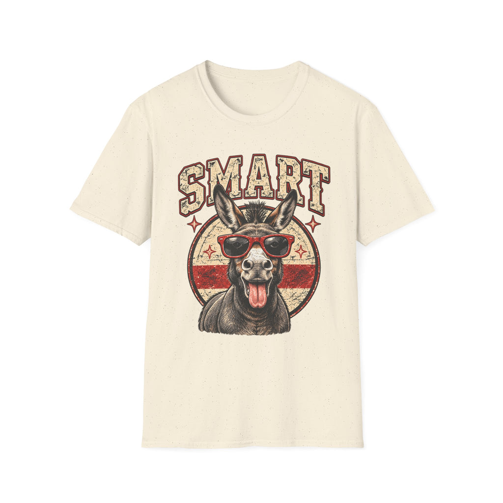 Smart Ass – Funny Donkey Vintage Graphic Tee