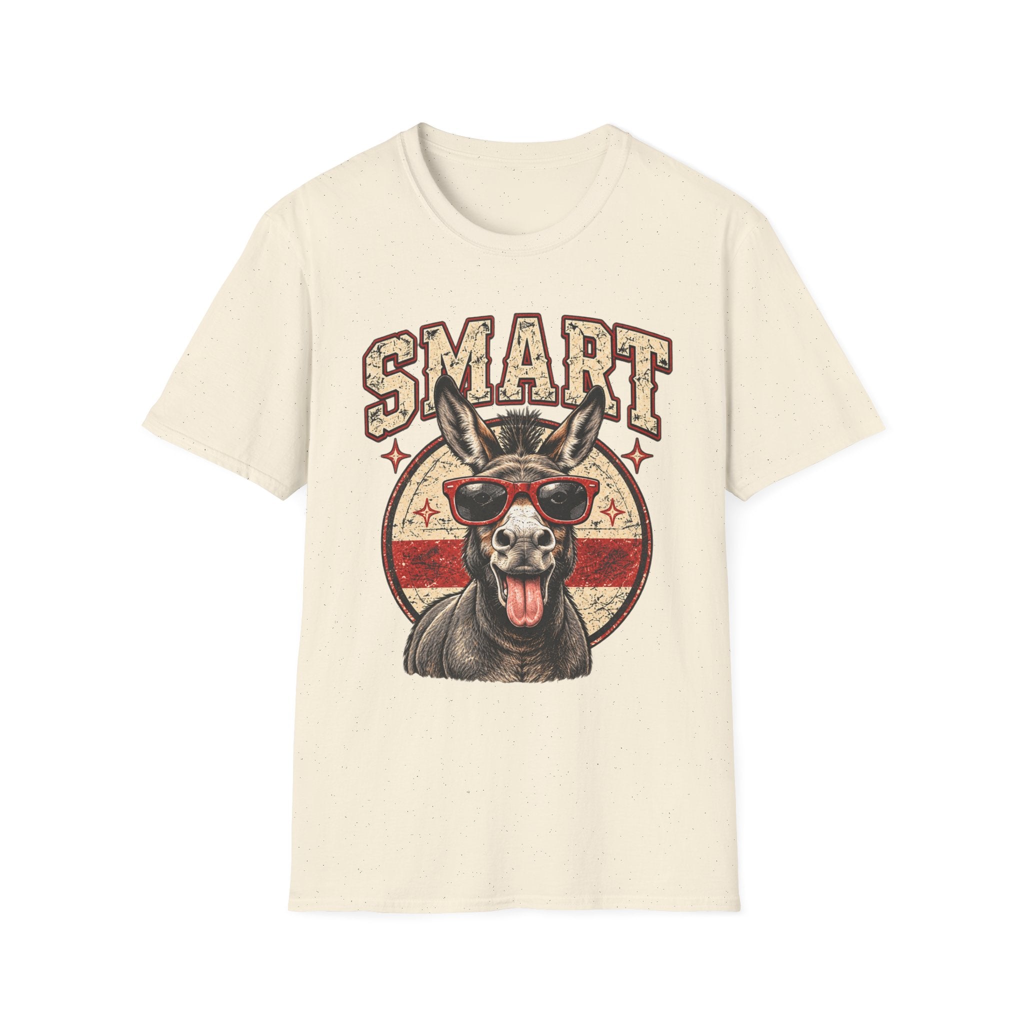 Smart Ass – Funny Donkey Vintage Graphic Tee