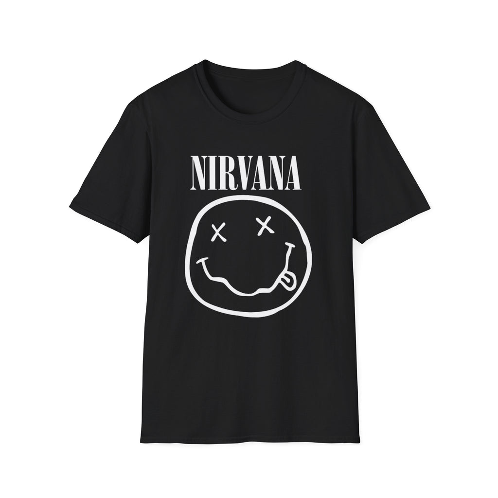 Nirvana Smiley Face Graphic T-Shirt