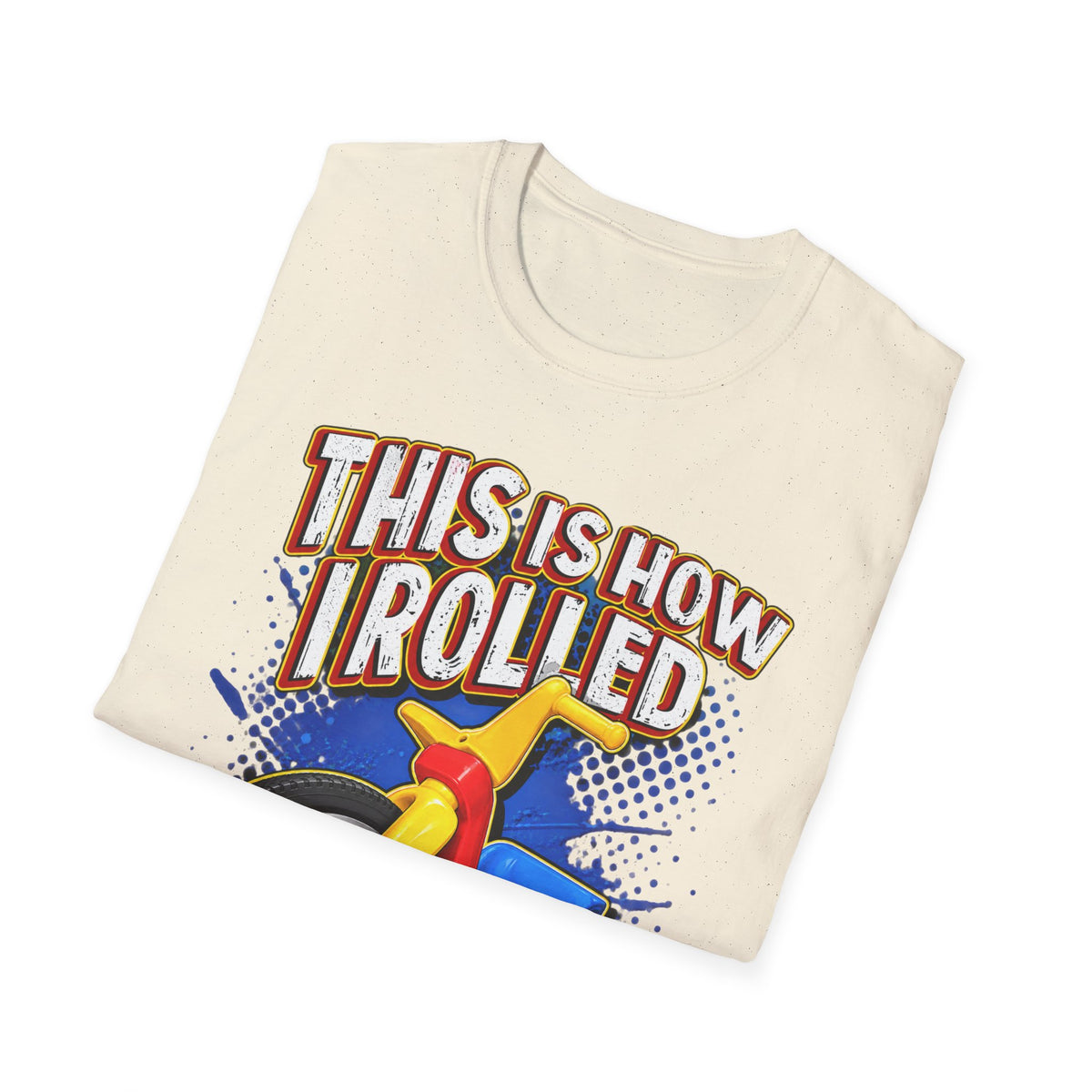 This Is How I Rolled – Retro Big Wheel Graphic Tee