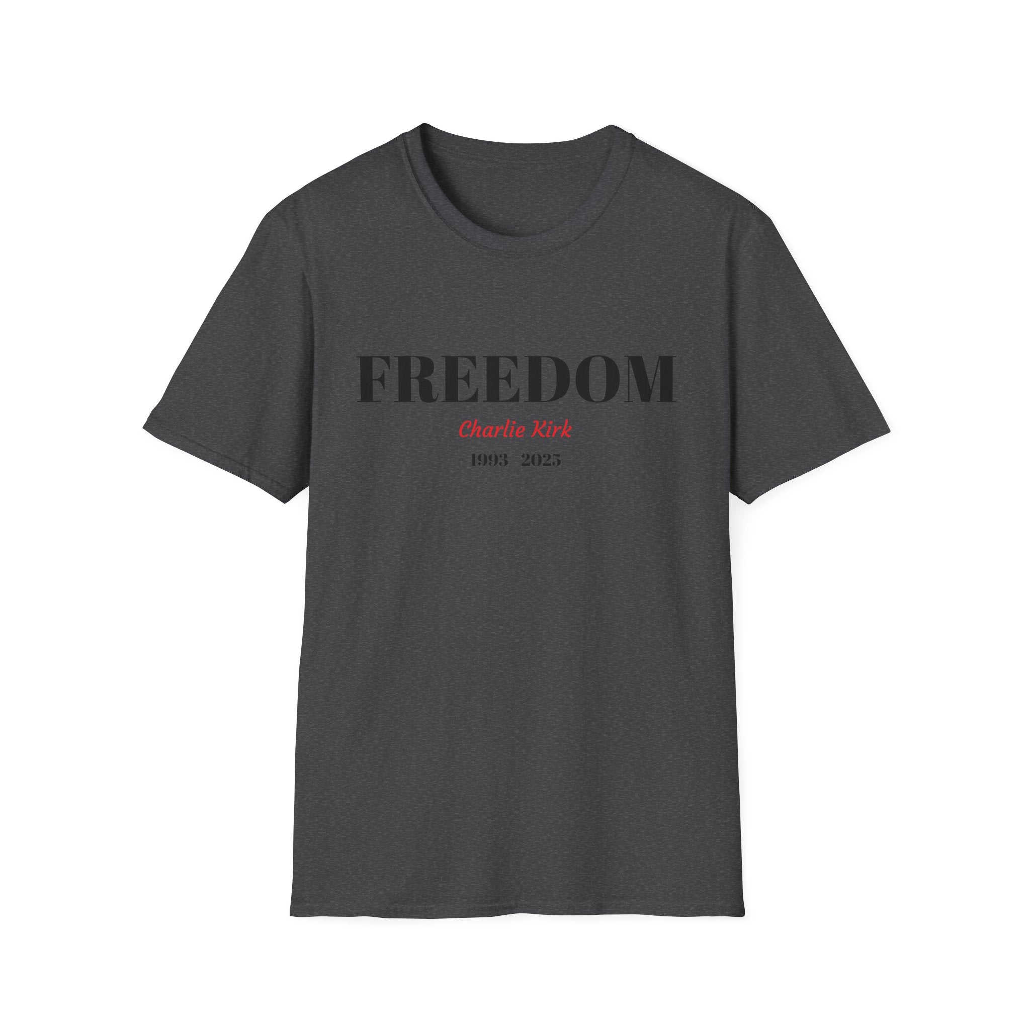 Unisex T-Shirt Charlie Kirk Freedom Shirt