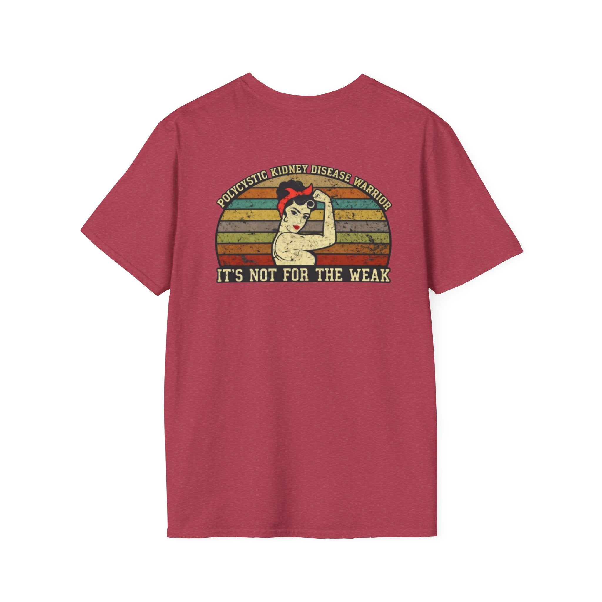 PKD Warrior Rosie the Riveter T-Shirt