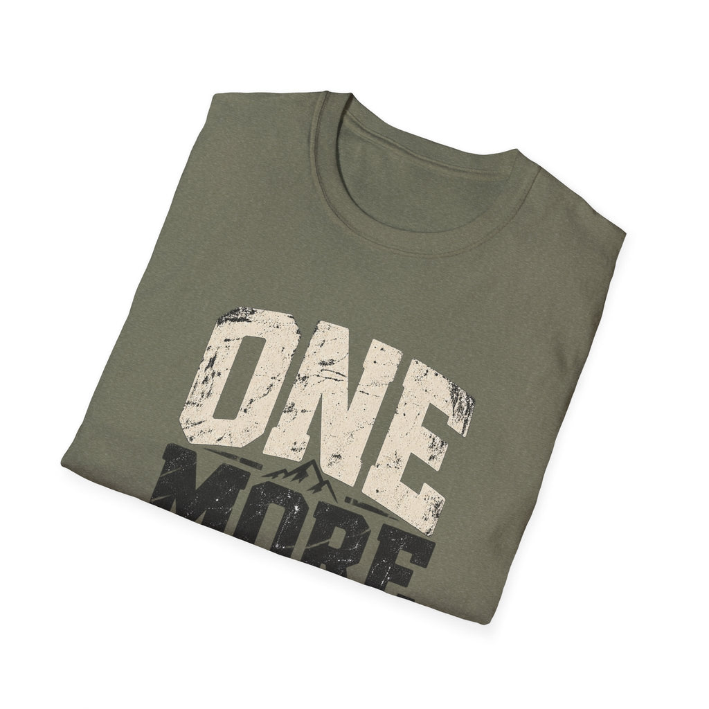 One More Rep – Vintage Workout & Fitness Graphic Tee