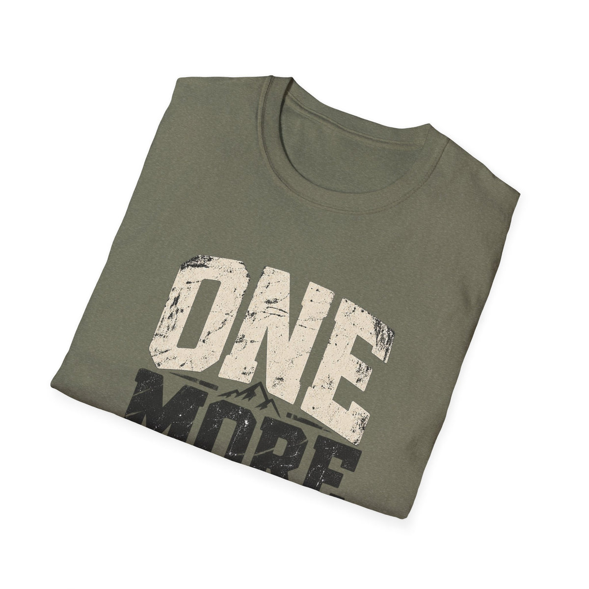 One More Rep – Vintage Workout & Fitness Graphic Tee