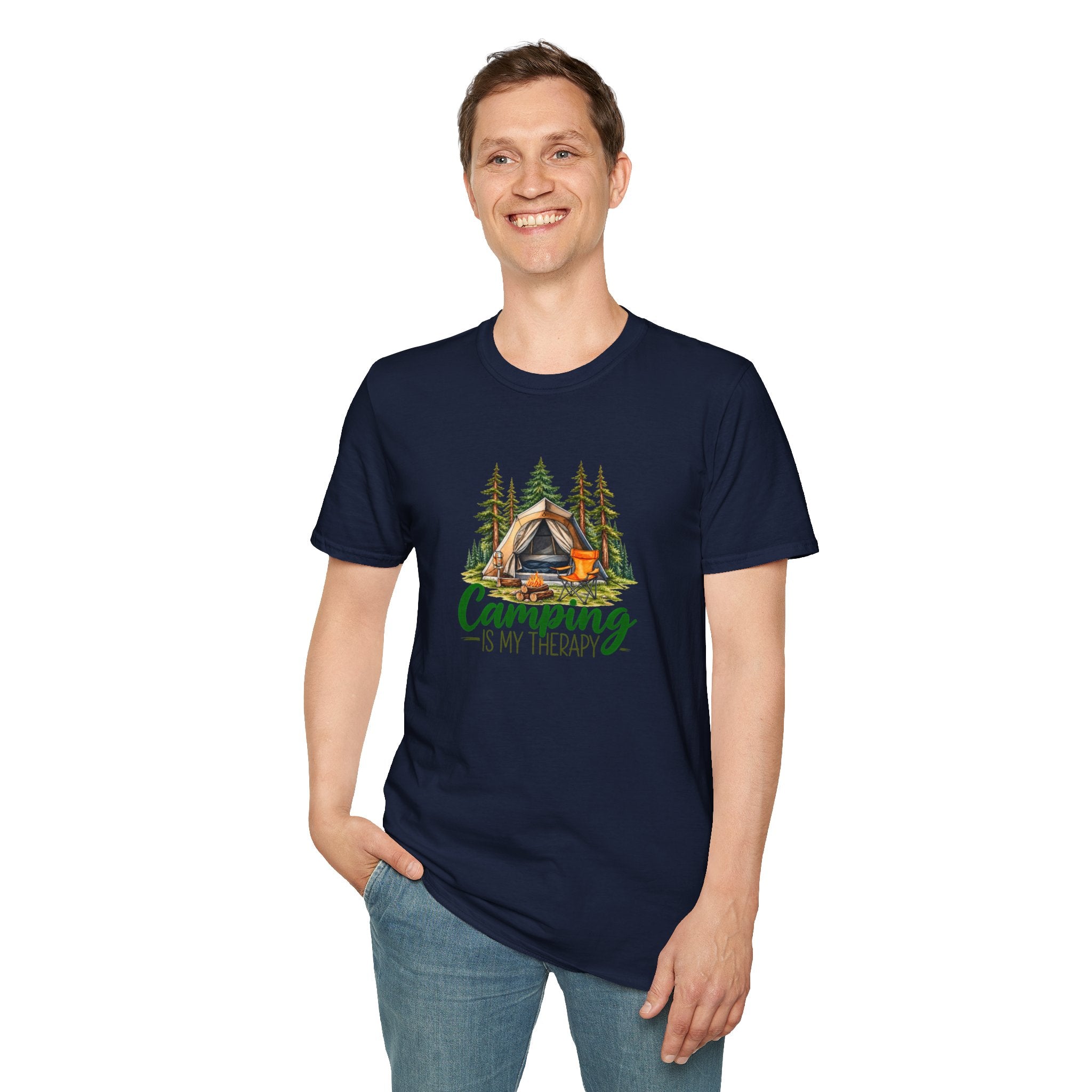 Camping Is My Therapy – Camping T-Shirt