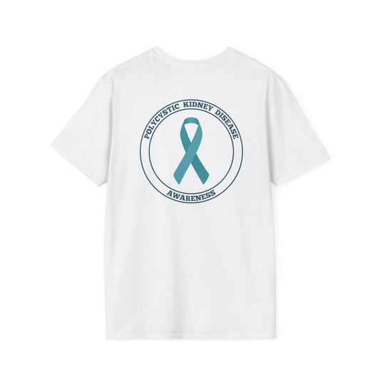 Polycystic Kidney Disease Awareness T-Shirt for Campus Support