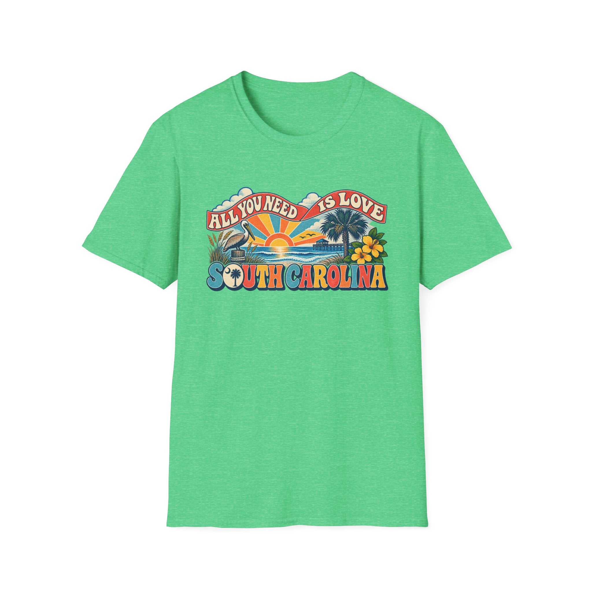 South Carolina Retro 'All You Need Is Love' T-Shirt