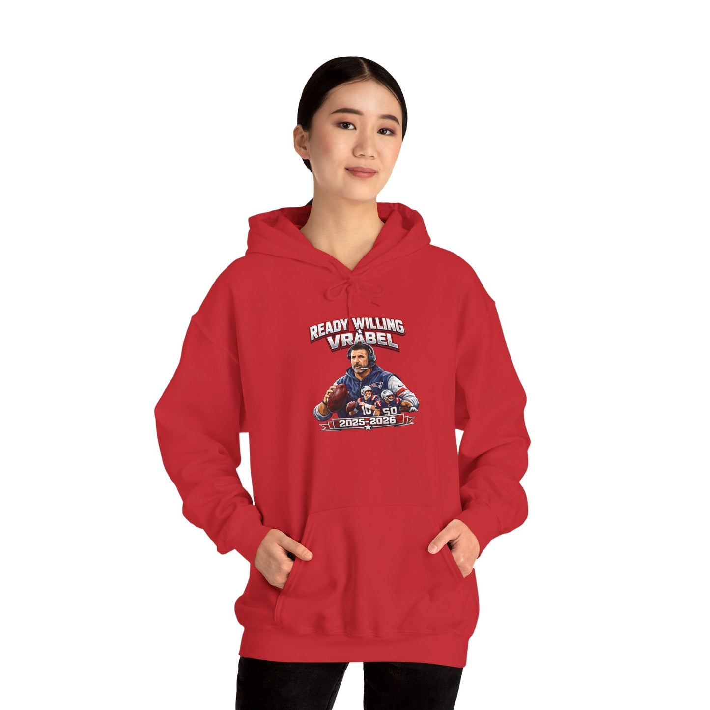 Ready Willing Vrabel Hoodie — Coach Tribute Pullover