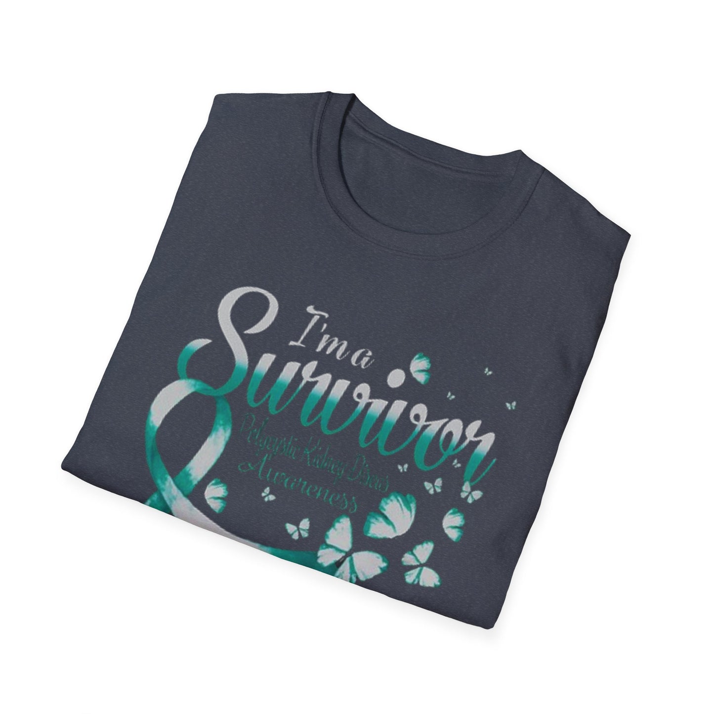 I’m a survivor PKD Awareness - Unisex Softstyle T-Shirt