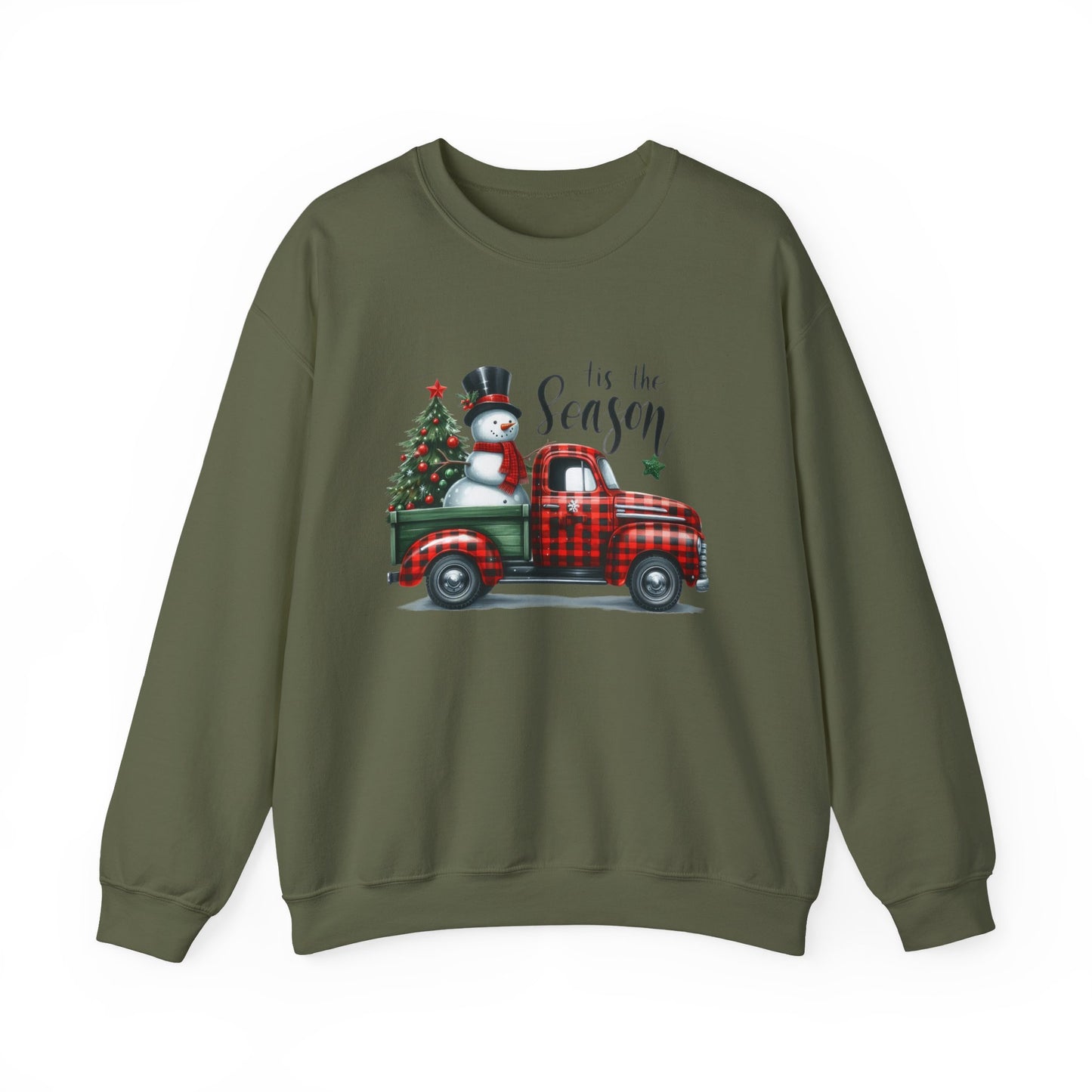 Snowman Truck Sweatshirt