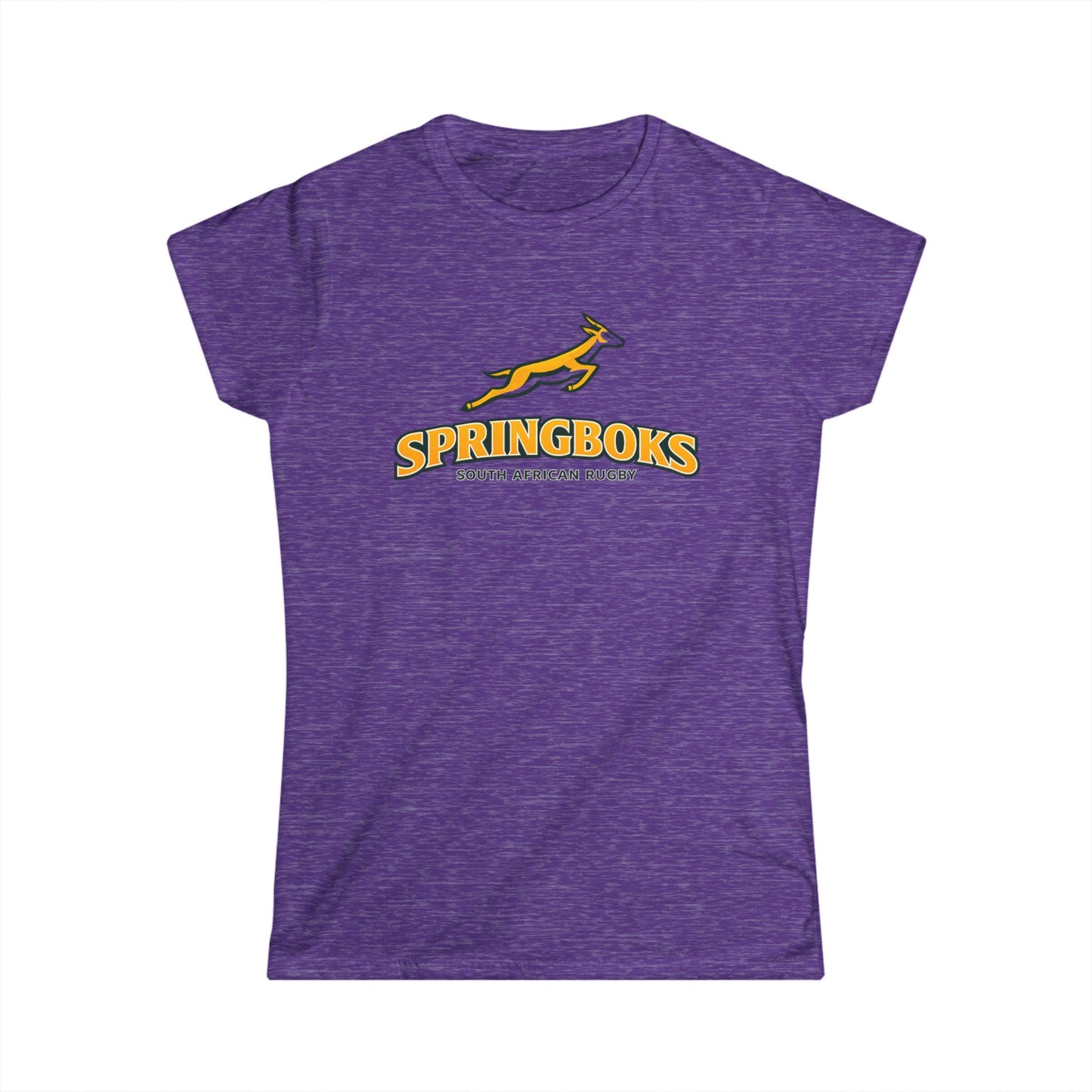 Springboks Women's Rugby Tee — South African Rugby Logo Shirt