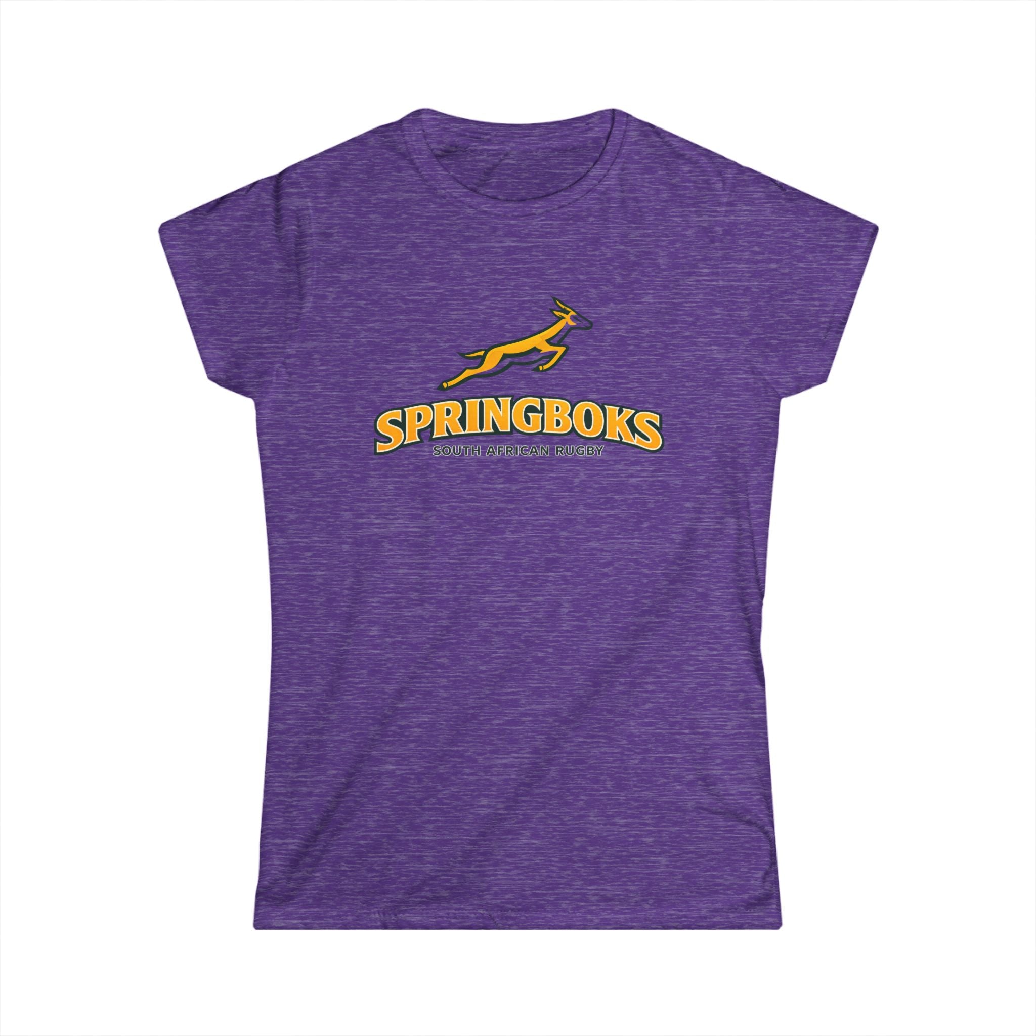 Springboks Women's Rugby Tee — South African Rugby Logo Shirt