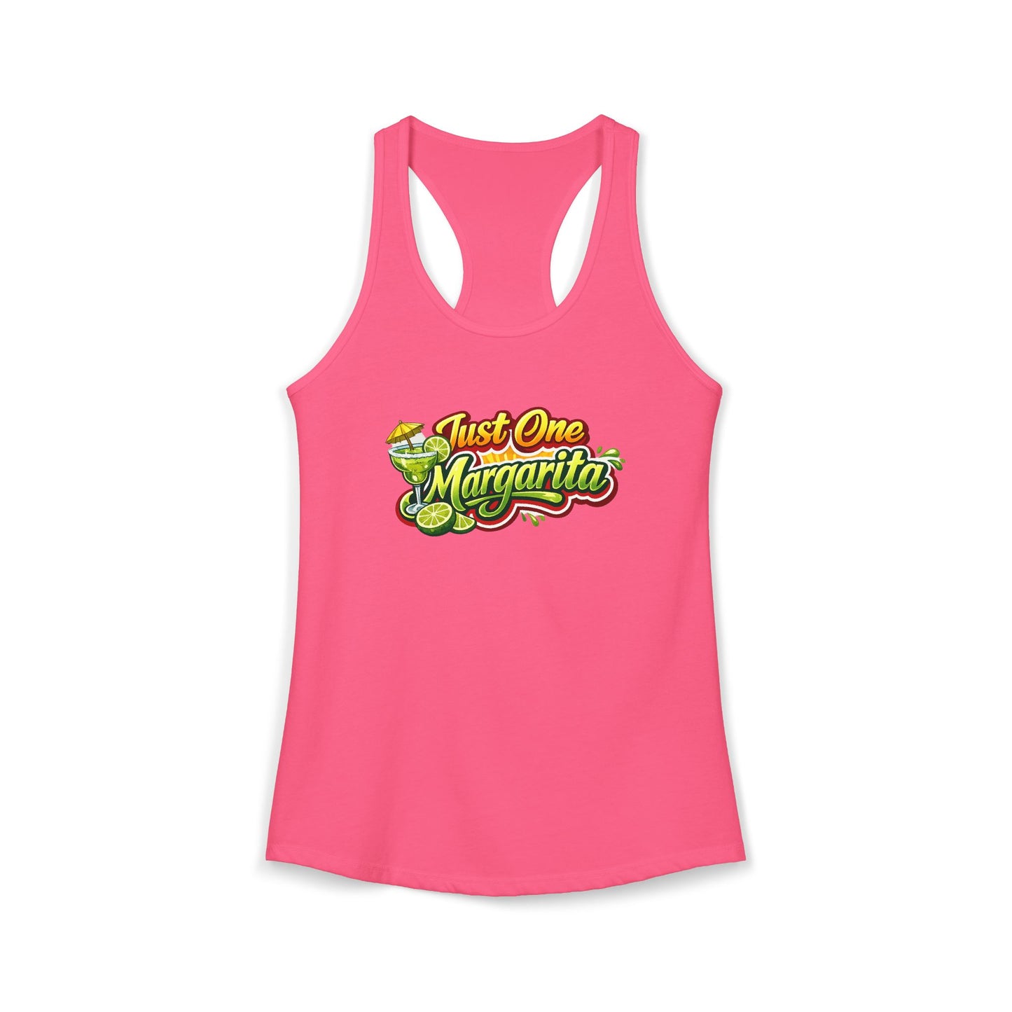 Just One Margarita Racerback Tank — Women's Margarita Tank Top
