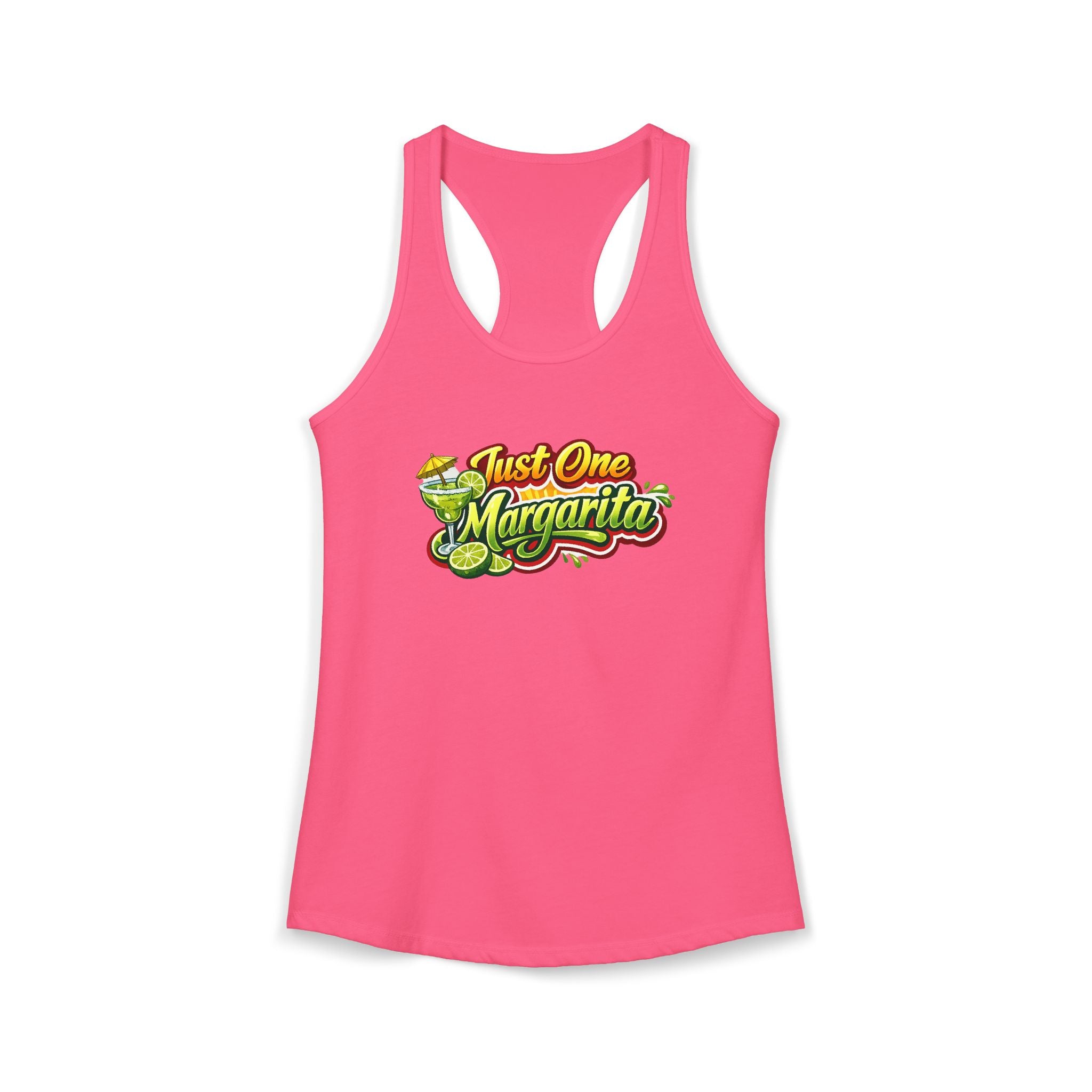 Just One Margarita Racerback Tank — Women's Margarita Tank Top