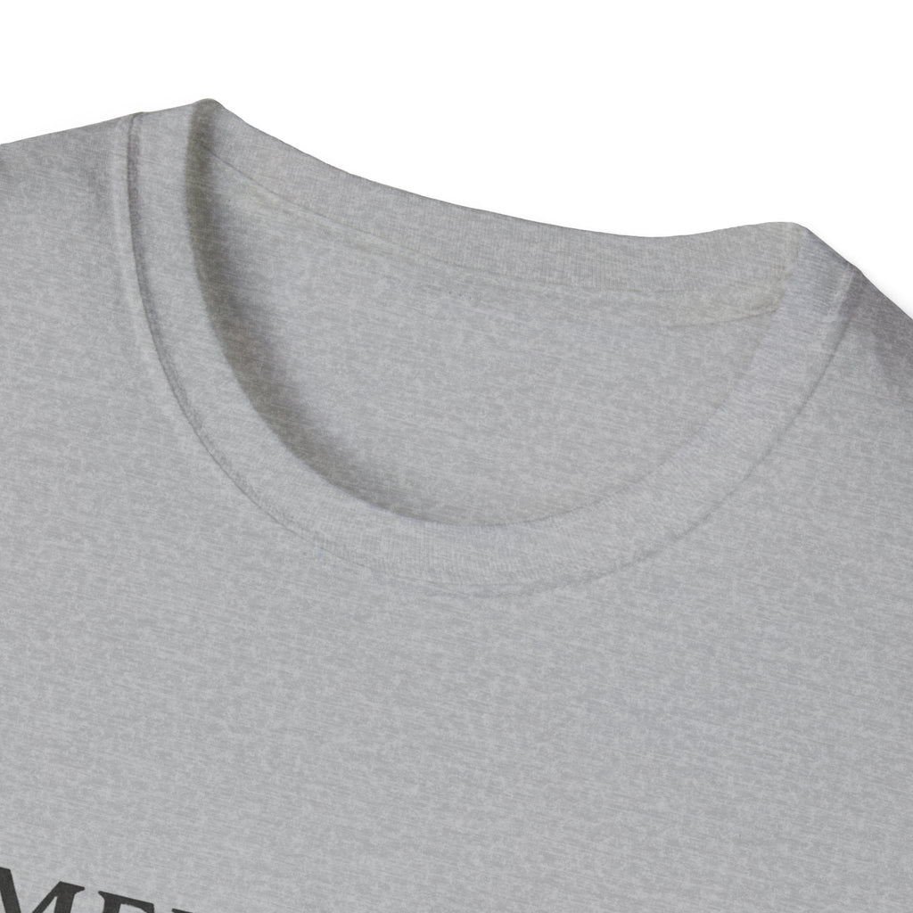 Memento Mori T-Shirt — Minimalist Latin Remembrance Tee