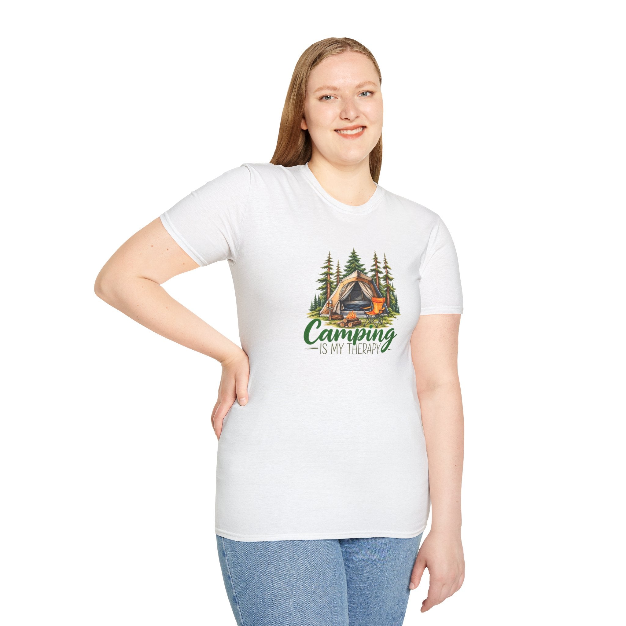 Camping Is My Therapy – Camping T-Shirt